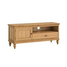 Verona Oak 120cm Small TV Unit