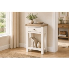 Windsor Country Oak Painted Telephone Table