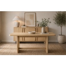 Cara Oak Small 150-190cm Extending Dining Table Cara Oak Small 150-190cm Extending Dining Table