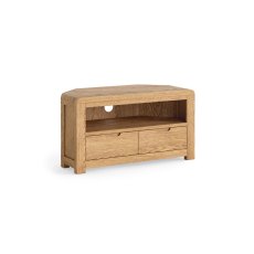 Thurlestone Oak Corner TV Unit