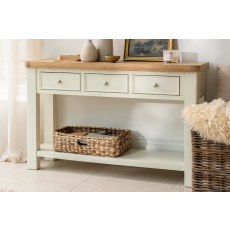 Burford Painted Oak Console Table