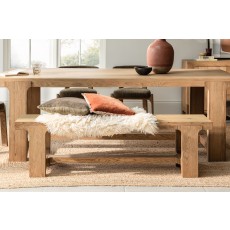 Wyatt Reclaimed Oak 160cm Dining Bench Wyatt Reclaimed Oak 160cm Dining Bench
