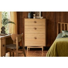 G Plan Larsen Oak 6 Drawer Tall Chest of Drawers G Plan Larsen Oak 6 Drawer Tall Chest of Drawers