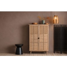 Gallery Direct Kyoto 2 Door Cupboard 1070x370x1600mm