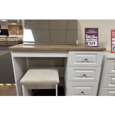 Ex-Display Plymouth - Panorama Dressing Table + Mirror + Stool