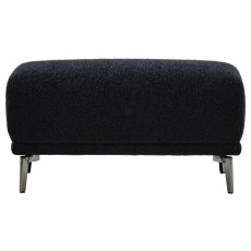 Albany Stool in Black Lux Boucle Albany Stool in Black Lux Boucle