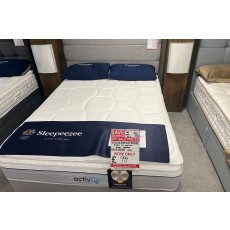 Ex-Display Redruth - Sleepeezee Actiflex King Size Divan Bed + Bluebell Headboard