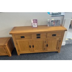 Ex-Display Redruth - Wexford Oak Large Sideboard