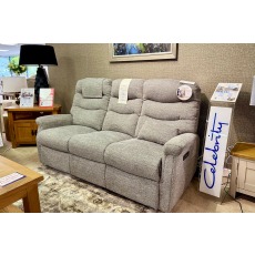 Ex-Display Liskeard - Celebrity Hollingwell Power Recliner Fabric 3 Seater Sofa