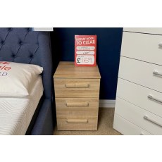 Ex-Display St Austell - Aldono 3 Drawer Bedside Table Ex-Display St Austell - Aldono 3 Drawer Bedside Table