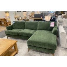 Ex-Display St Austell - Hansson Fabric Green Corner Sofa Group Ex-Display St Austell - Hansson Fabric Green Corner Sofa Group
