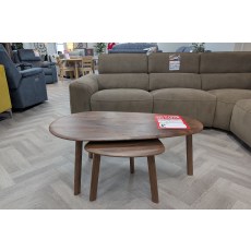 Ex-Display Newquay - Gallery Direct Madrid Coffee Table Nest Walnut Ex-Display Newquay - Gallery Direct Madrid Coffee Table Nest Walnut