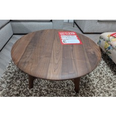 Ex-Display Newquay - Gallery Direct Madrid Round Coffee Table Walnut Ex-Display Newquay - Gallery Direct Madrid Round Coffee Table Walnut