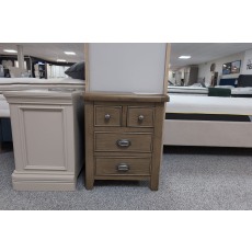 Ex-Display Newquay - Smoked Oak Extra Large Bedside Ex-Display Newquay - Smoked Oak Extra Large Bedside