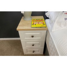 Ex-Display St Austell - Westbury 3 Drawer Bedside Table