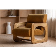 Gallery Direct Marco Armchair in Verona Golden Gallery Direct Marco Armchair in Verona Golden