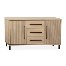 Medway Blond Oak Lamulux 150cm Large Sideboard Medway Blond Oak Lamulux 150cm Large Sideboard