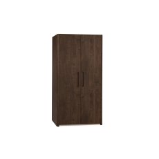 Medway Lamulux Wood-Effect 2 Door Wardrobe Medway Lamulux Wood-Effect 2 Door Wardrobe