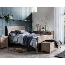 Tuscan Springs Reclaimed Wood Blanket Box Tuscan Springs Reclaimed Wood Blanket Box