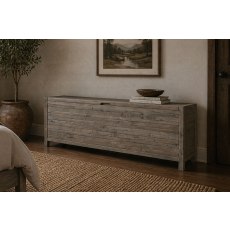 Tuscan Springs Reclaimed Wood Blanket Box Tuscan Springs Reclaimed Wood Blanket Box
