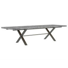 Forge Stone Effect 190 Dining Set Table, Bench and 4 Chairs Forge Stone Effect 190 Dining Set Table, Bench and 4 Chairs