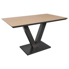Loki Earth Industrial Compact Dining Table