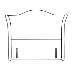 Relyon Contemporary Bed Fixing Headboard