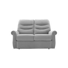 G Plan Holmes Leather 2 Seater Sofa