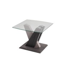 Zen Glass Sofa Table with High Gloss Finish