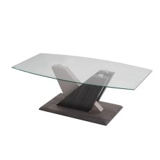 Zen Glass Coffee Table with High Gloss Finish