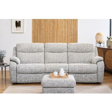 G Plan Kingsbury Fabric 3 Seater Curved Sofa G Plan Kingsbury Fabric 3 Seater Curved Sofa