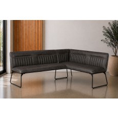 Cooper Leather Corner Bench