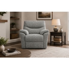 G Plan Seattle Fabric Chair With Show Wood
