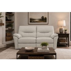 G Plan Seattle Leather 3 Seater Sofa