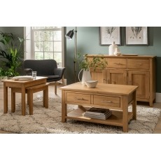 Chester Oak Nest Of Tables