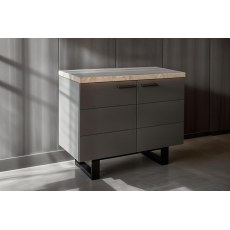 Forge Stone Effect Small Sideboard Stone Effect