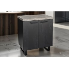 Forge 2 Door Storage Cabinet Stone Effect Forge 2 Door Storage Cabinet Stone Effect