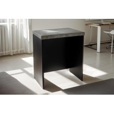 Forge Open Desk Stone Effect Forge Open Desk Stone Effect