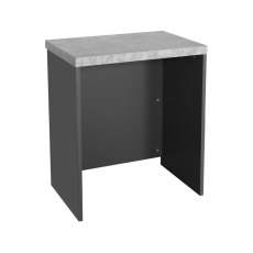 Forge Open Desk Stone Effect Forge Open Desk Stone Effect