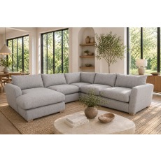 Metz 5 Seater Sectional Corner Chaise Sofa Metz 5 Seater Sectional Corner Chaise Sofa