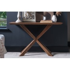 Hudson Solid Oak Console Table Hudson Solid Oak Console Table