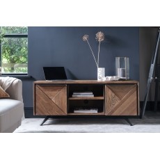 Hudson Solid Oak TV Unit Hudson Solid Oak TV Unit