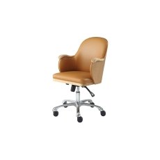 San Francisco Executive Chair - Oak/Tan