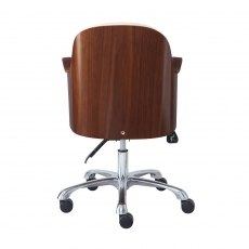 San Francisco Executive Chair - Walnut Cream San Francisco Executive Chair - Walnut Cream