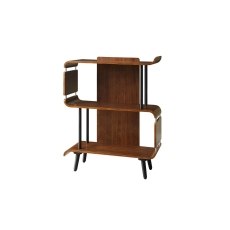 Vienna Short Bookcase - Walnut