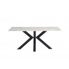 Cleveland Sintered Stone X-Frame 1.8m Dining Table with Kass Gold Top