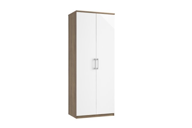 Calgary High-Gloss Double Tall Wardrobe Calgary High-Gloss Double Tall Wardrobe