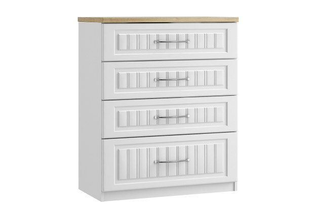 Panorama 4 Drawer Chest of Drawers with Deep Drawer Panorama 4 Drawer Chest of Drawers with Deep Drawer
