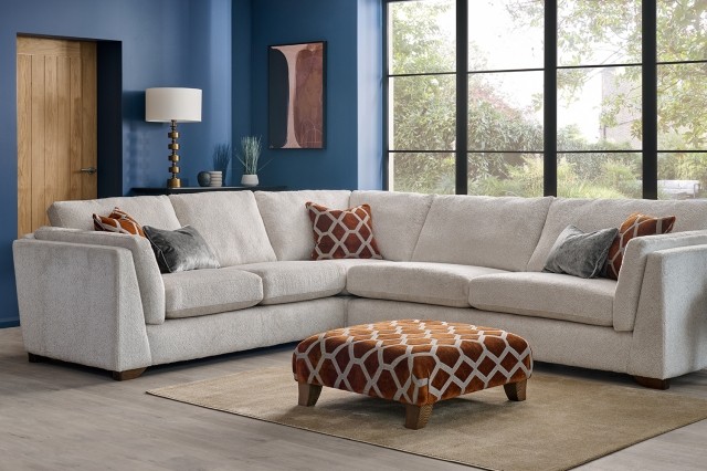 Milton Upholstered 6 Seater Corner Sofa Milton Upholstered 6 Seater Corner Sofa