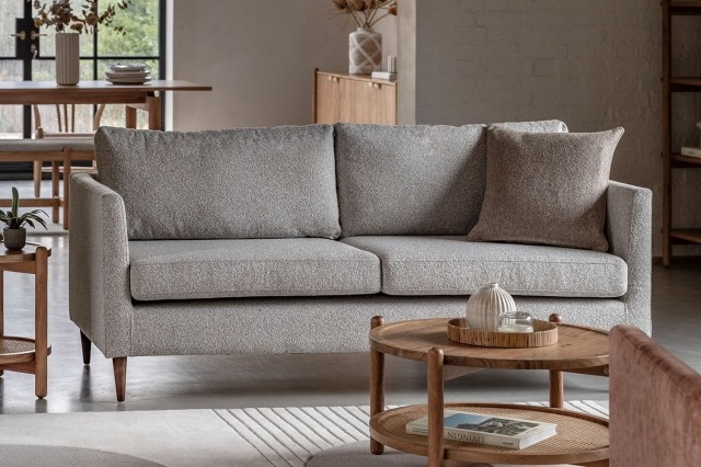 Gallery Direct Gateford Fabric 3 Seater Sofa Gallery Direct Gateford Fabric 3 Seater Sofa